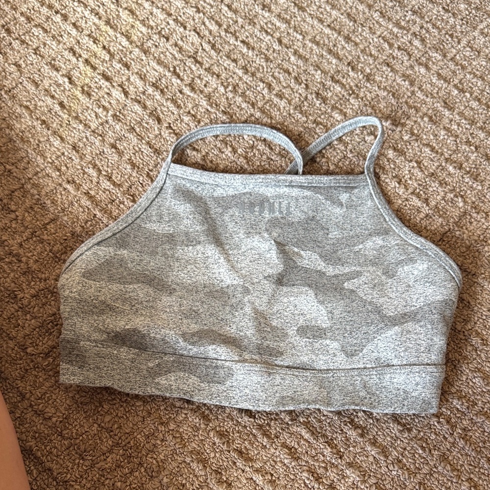 NOBULL Heathered Gray Sports Bra